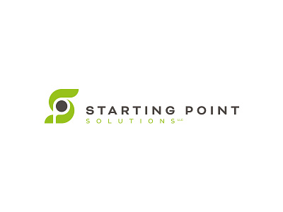 Starting Point Solutions Logo branding identity logo