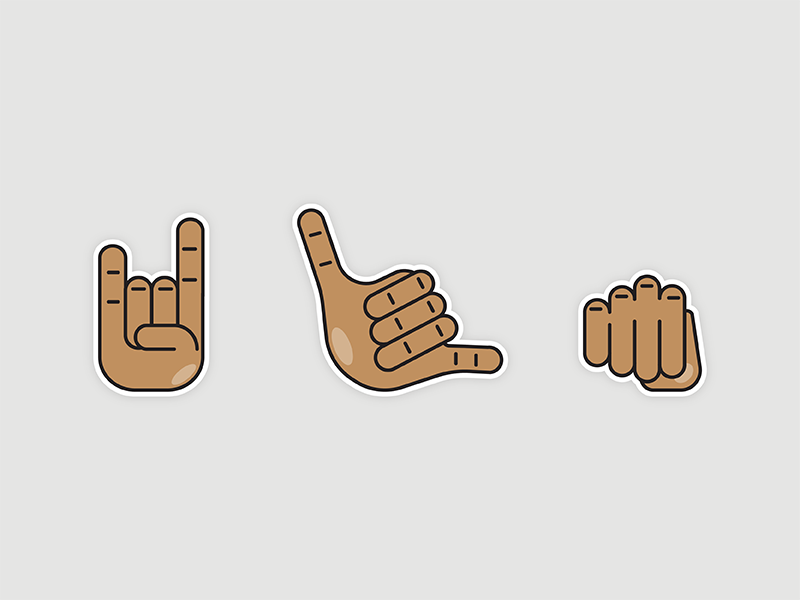 Emoji Stickers sticker emoji iconography icon daily icon challenge ui