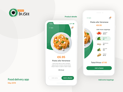 Food delivery app app app design delivery design food mobile product ui ux