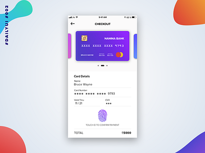 #DailyUi - 002 - Checkout