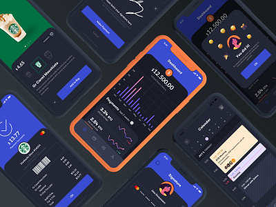 Power of contrast and details app clean contrast dark mode flat ios mobile modern ui ux