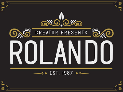 Free Rolando Display Font