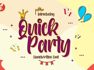 Free Quick Party Handwritten Font