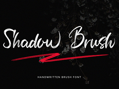 Free Shadow Brush Font branding logo handwriting font handwritten font instagram font logo font personal logo photographer logo photography logo redy studio signature font