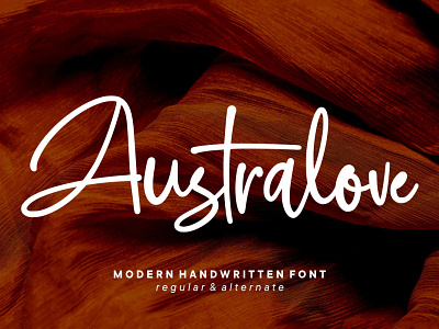 Free Australove Script Font