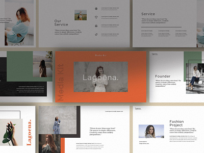 Free Lagoena Brand Presentation Template