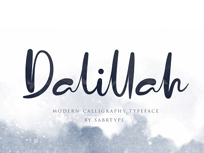 Free Dalillah Script Font branding logo handwriting font handwritten font instagram font logo font personal logo photographer logo photography logo redy studio signature font