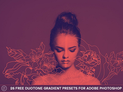 26 Free Duotone Gradient Presets for Adobe Photoshop artistic beautiful blog bright cinematic color colorful cyberpunk exclusive fresh hdr insta instagram light lightroom magenta matte neon new