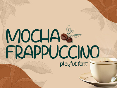 Free Mocha Frappuccino Playfull Font