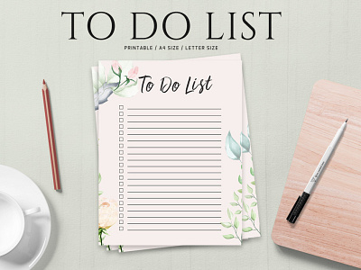 Free To Do List Printable Template by Creativetacos on Dribbble