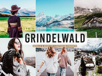 Free Grindelwald Mobile & Desktop Lightroom Presets