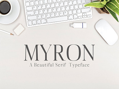 Myron Serif 6 Fonts Family Pack