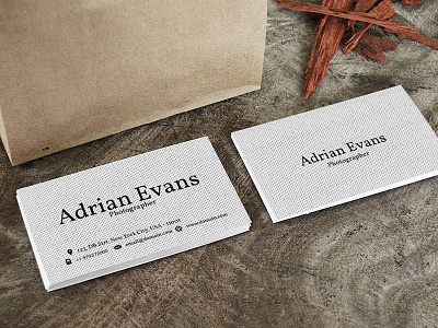 Free Polka Handmade Business Card