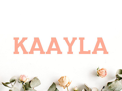 Kaayla Slab Serif 4 Font Pack
