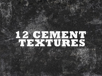 12 Free Distressed Cement Textures