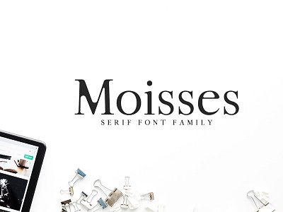 Moisses Serif 3 Fonts Family Pack