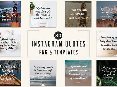 30 Free Instagram Quotes Templates ads advertising adwords circle clothing contest eviorygraphics food graphic insignia instagram label line logo logos market modern motivational online shop print