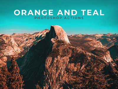 Free Orange and Teal Photoshop Actions actions atn blue cinema cinematic dark effects exclusive film film look filter gazi hipster image look matte moody movie orange teal photo