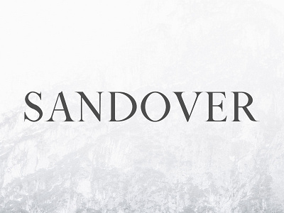 Free Sandover Serif Font