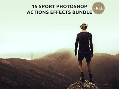 15 Free Sport Photoshop Actions Effects