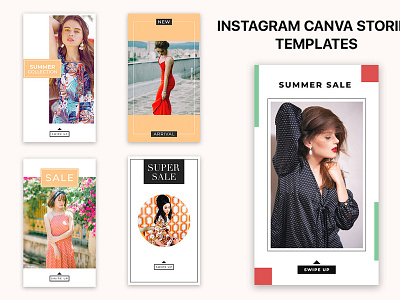 Canva Free Instagram Stories Templates ads advertising banner banners blog branding business chic elegant facebook fashion fb feminine gold golden identity insta instagram lifestyle luxury