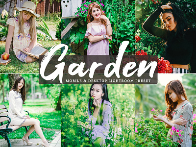 Free Garden Mobile Desktop Lightroom Presets