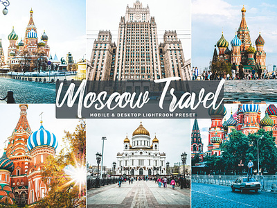 Free Moscow Travel Mobile & Desktop Lightroom Preset