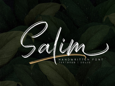 Free Salim Handwritten Font