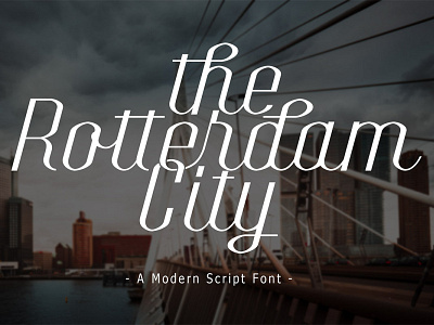 Free Rotterdam City Script Font bold clean connected contemporary cool cursive elegant fancy font handmade handwriting handwritten heavy hipster informal marker paint paintbrush painted wedding fonts