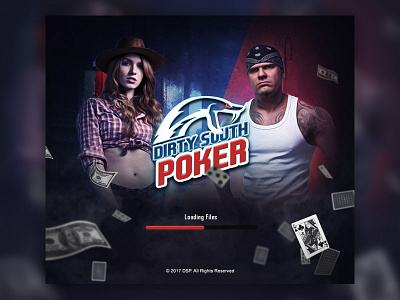 Online Poker Game casion game game game design graphic design gui game poker game poker ui ui design ux design