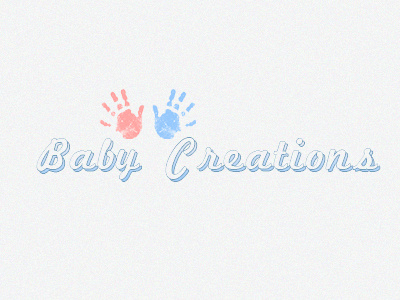 Baby Creations logo logo design