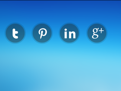 Clear Icons set icons social media