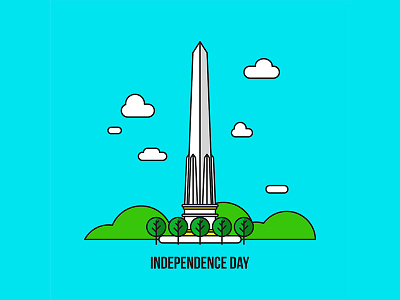 Myanmar Independence Day graphic design illustration