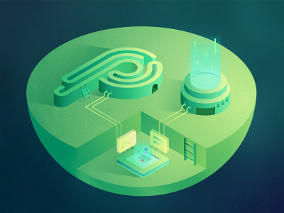 isometric illustration