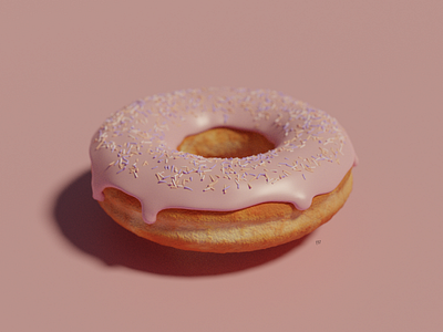 D'oh-nut 3d blender blender3d donut illustration texturing