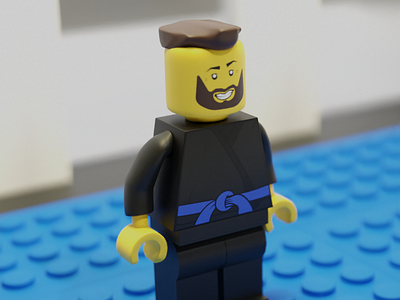Lego BJJ Minifig