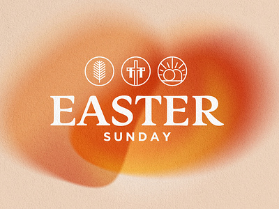 Easter Sunday branding christ christian christianity church easter goodfriday holiday jesus king palm resurrected risen savior sunday