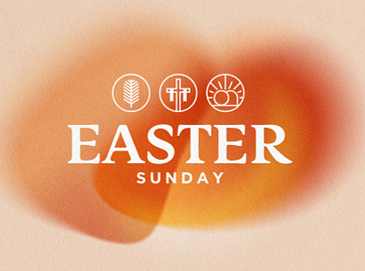 Easter Sunday branding christ christian christianity church easter goodfriday holiday jesus king palm resurrected risen savior sunday
