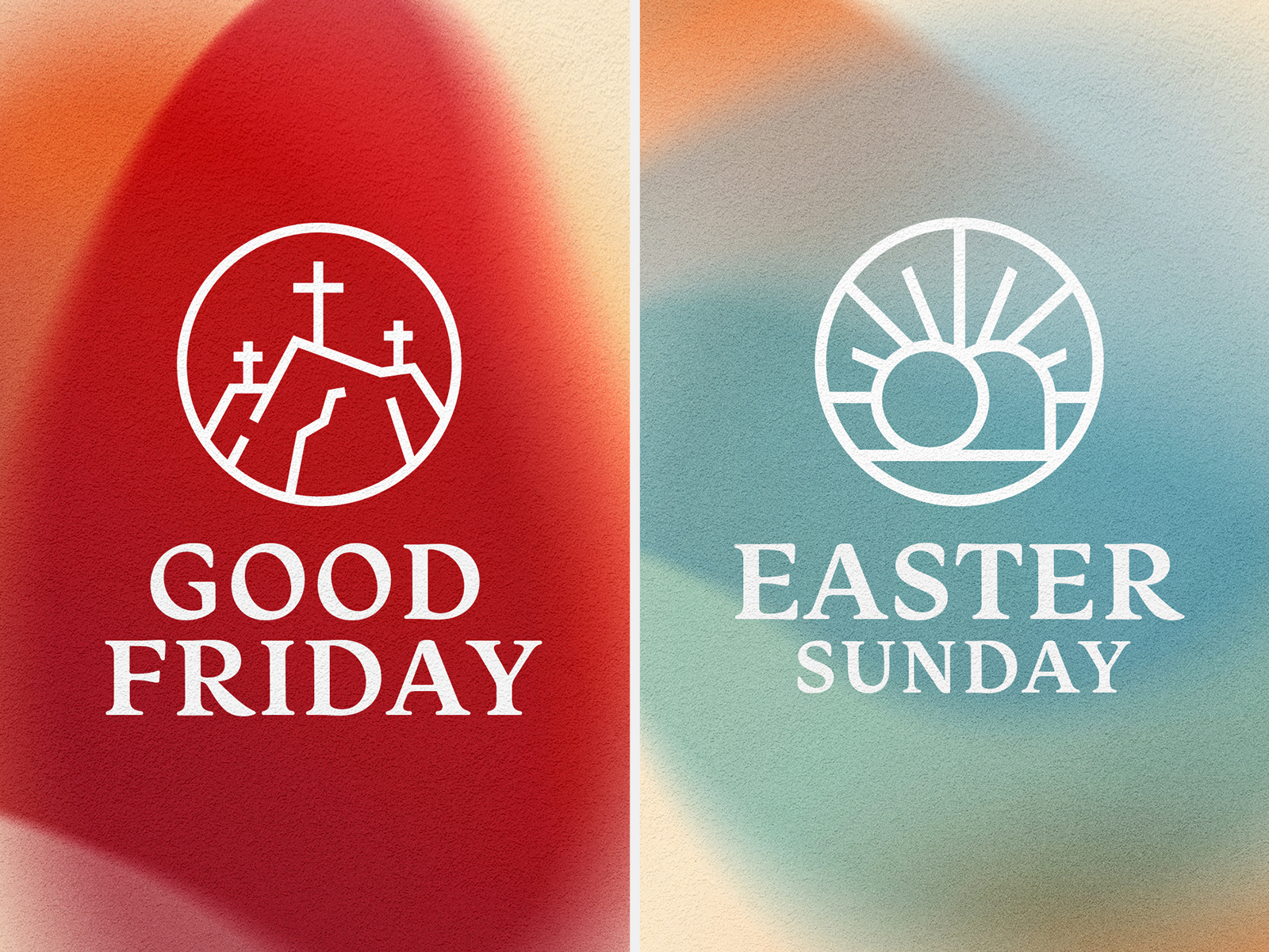 Good Friday Easter Sunday by Jake Givens on Dribbble