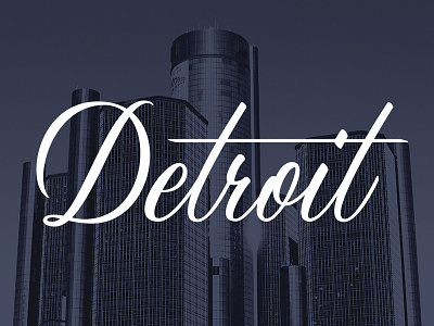 Detroit Brush Script