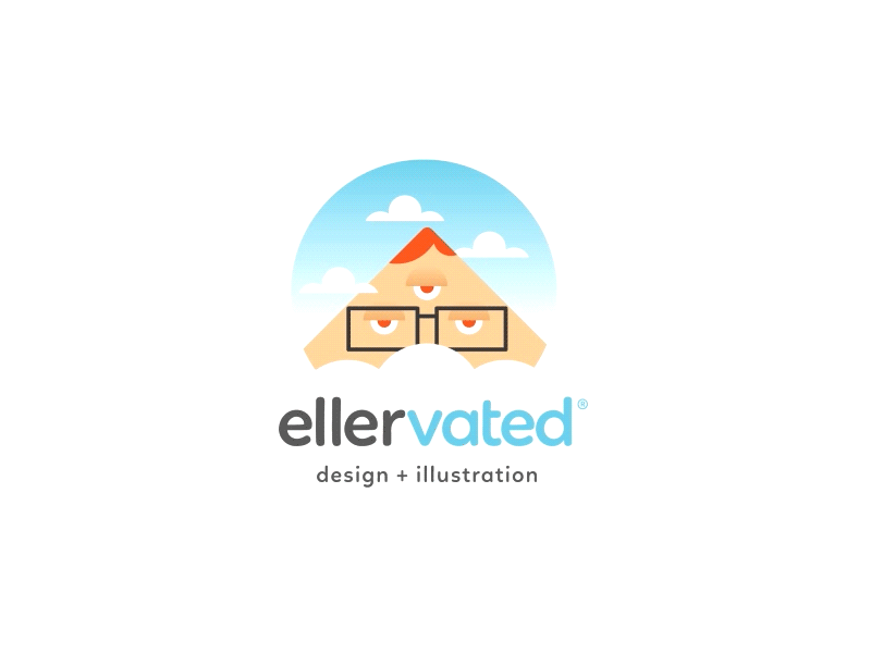 ellervated animation aftereffects animation branding design identity logo motion