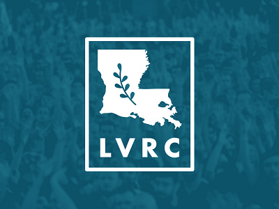LVRC antiviolence coalition logo louisiana olivebranch peace