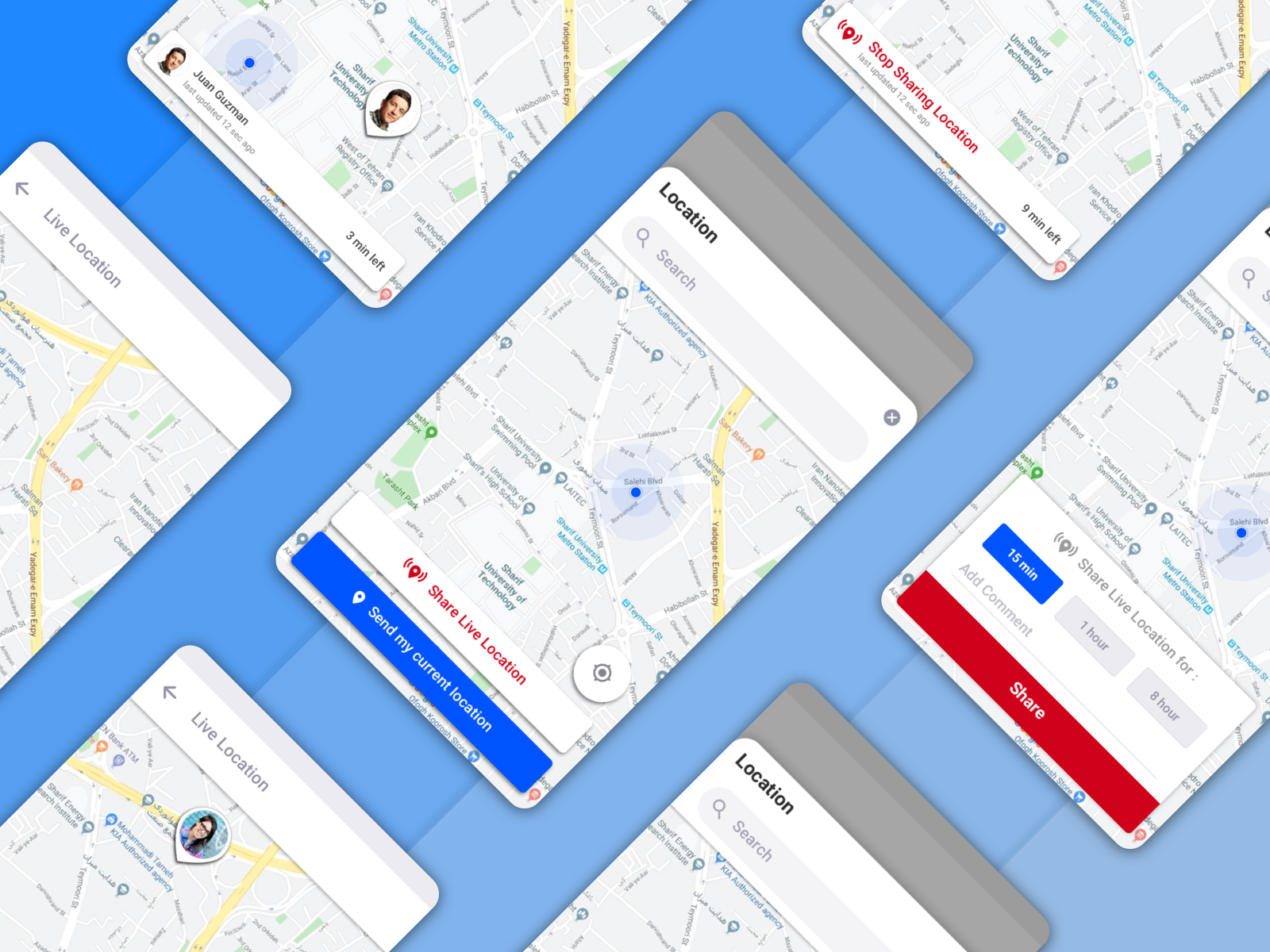 iOS 14 Location Permissions Sketch freebie - Download free resource for  Sketch - Sketch App Sources