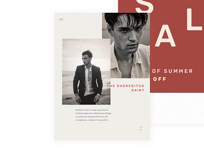 Canal St Studio - tablet screens ecommerce fashion lookbook men responsive retail sale store tablet template ui web