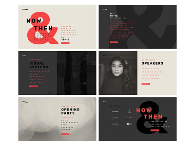 Pemdas Desktop Pages ampersand branding conference dark landing math party red responsive template website