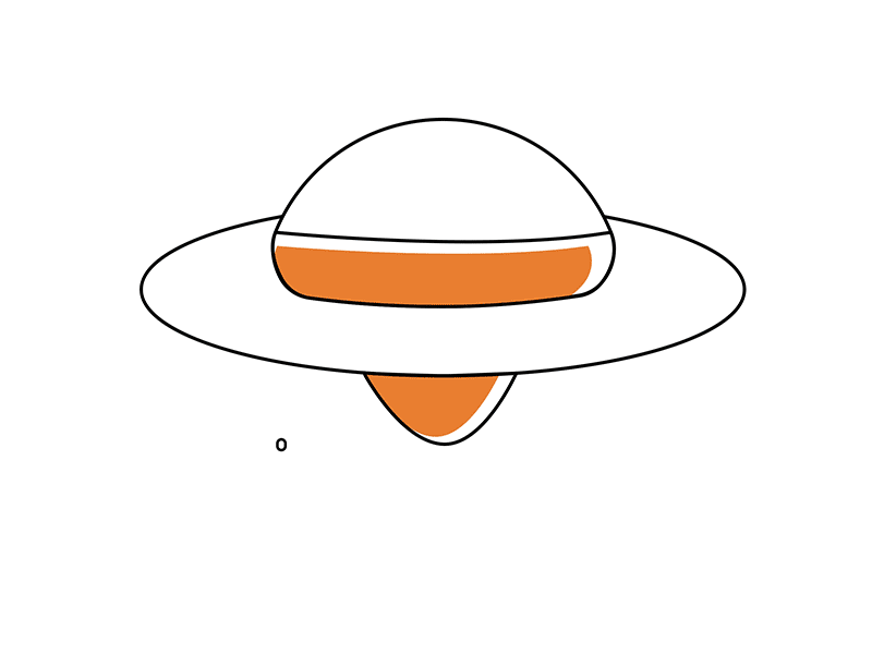 UFO 2d aftereffects animation gif icon loop motion shapes smooth ufo