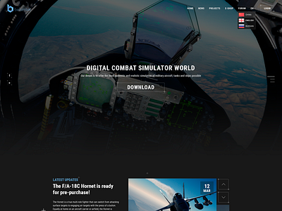 Concept site Belsimtek aircraft branding character collage design game landing landing design landing page navigation ui web