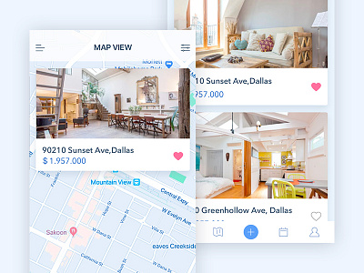 Short rent app design experience mobile renting ui user ux web