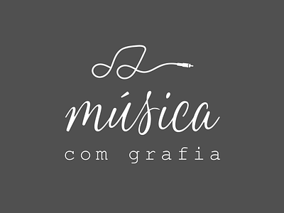 Música com grafia adapter faucet icon jack melody music musical note typography