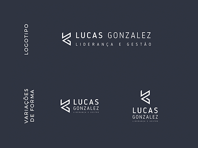 Lucas Gonzalez coaching gestão identidade visual liderança logotipo type